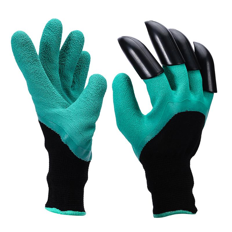 Garden Gloves With Fingertips Claws Quick Easy to Dig and Plant Safe for Rose Pruning Gloves Mittens Digging Gloves