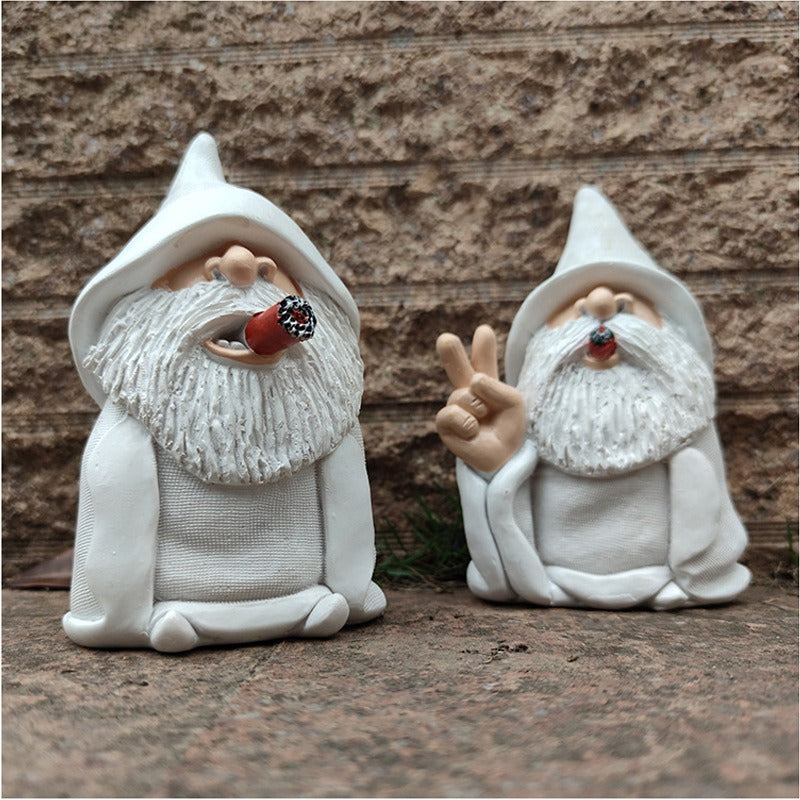 Resin Dwarf Statue Garden Decoration