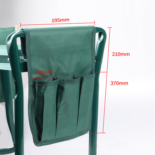 Garden Kneeling Stool Kneeling Chair With Large Tool Kit Garden Folding Stool EVA Kneeling Pad