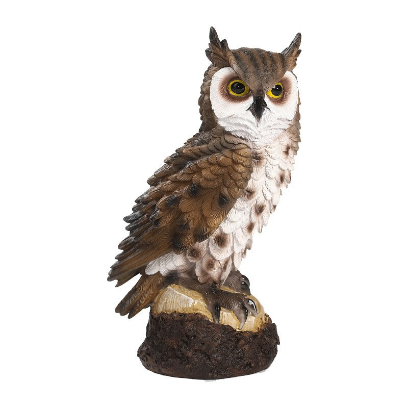 Owl Decoration Garden Outdoor Resin