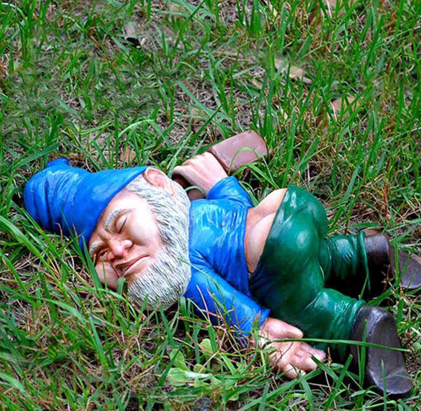 New Spoof Drunken Dwarf Resin Decoration Gnome Dwarf Christmas Design Courtyard Ornaments