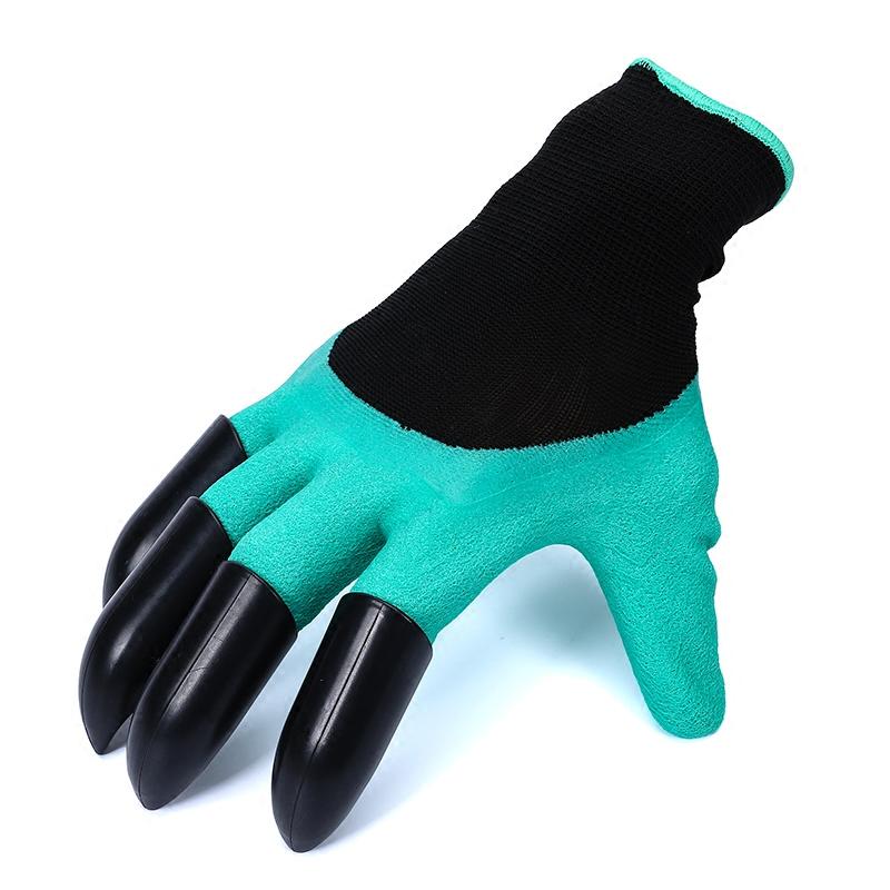 Garden Gloves With Fingertips Claws Quick Easy to Dig and Plant Safe for Rose Pruning Gloves Mittens Digging Gloves