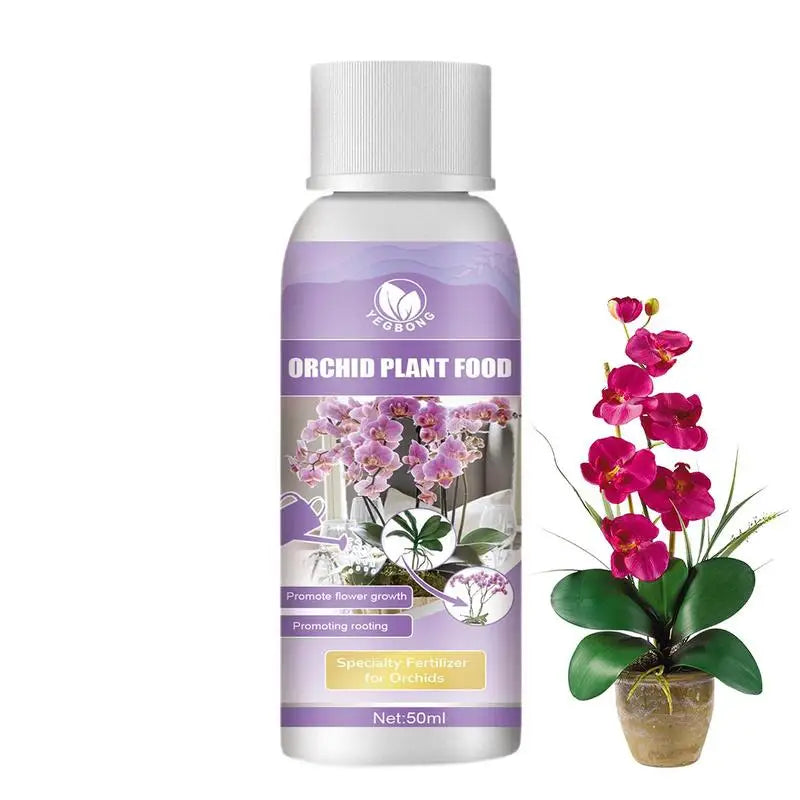 50ml Orchid Fertilizer Liquid Orchid Flower Plants Growth Enhancer Supplement Houseplants Food Promoter For Orchids Acid Blooms