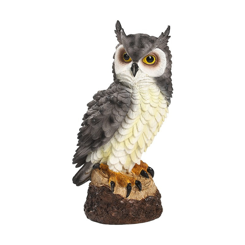 Owl Decoration Garden Outdoor Resin