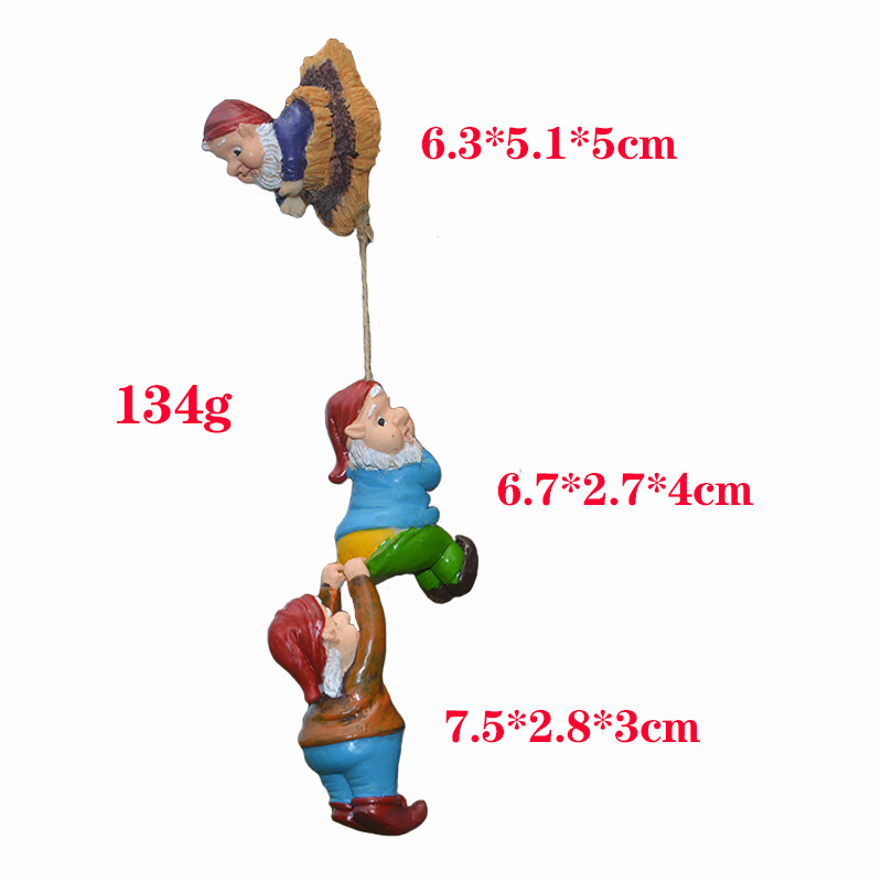 Dwarf Climbing Creative Garden Decoration