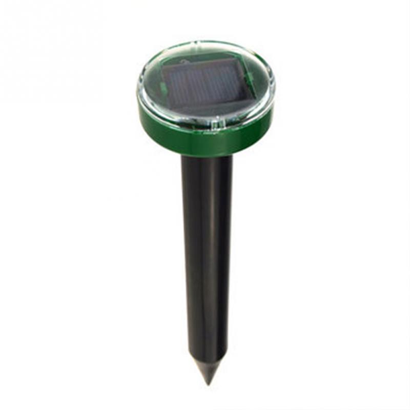 Eco-Friendly Solar Power Ultrasonic Gopher Mole Snake Mouse Pest Reject Repeller Control