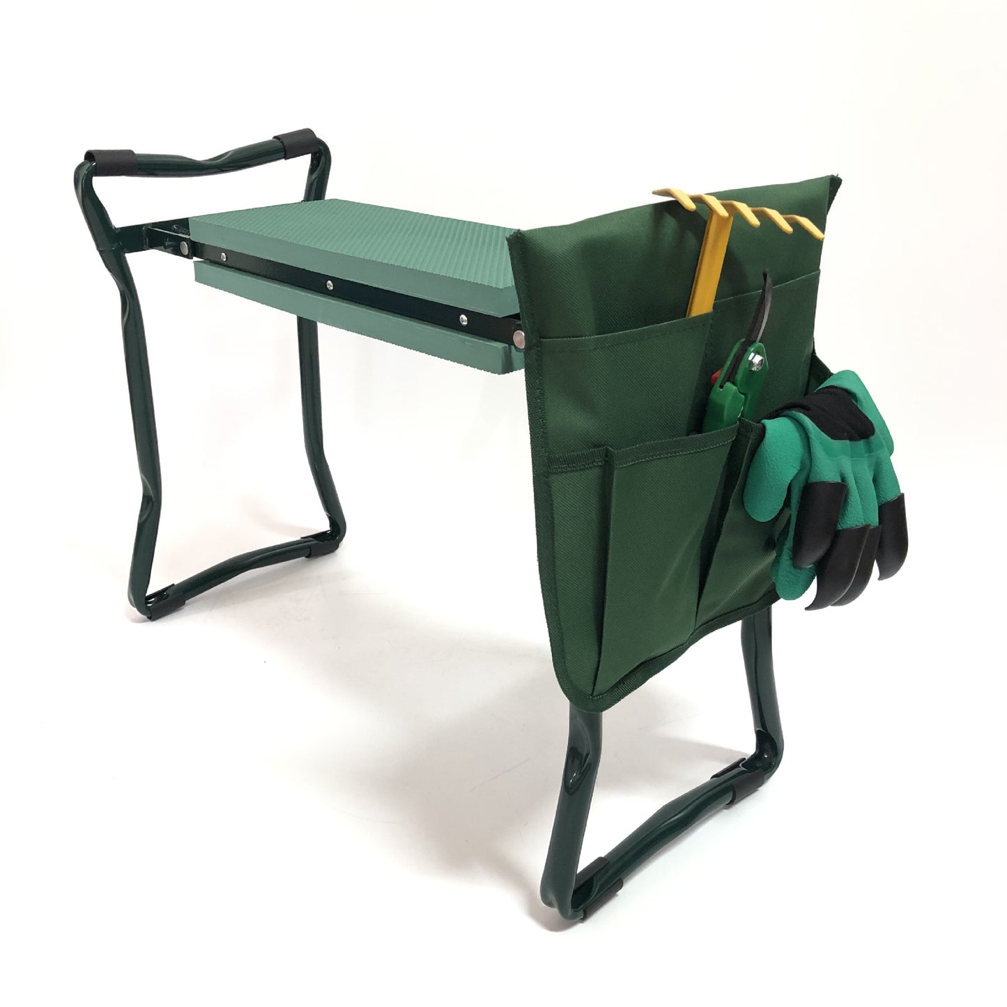 Garden Kneeling Stool Kneeling Chair With Large Tool Kit Garden Folding Stool EVA Kneeling Pad