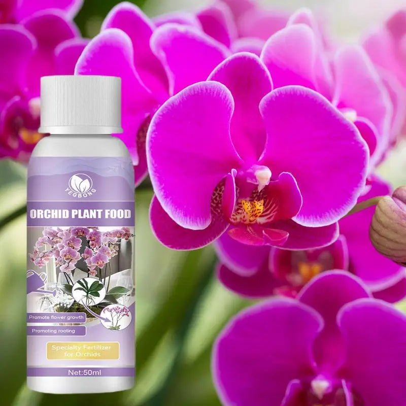 50ml Orchid Fertilizer Liquid Orchid Flower Plants Growth Enhancer Supplement Houseplants Food Promoter For Orchids Acid Blooms