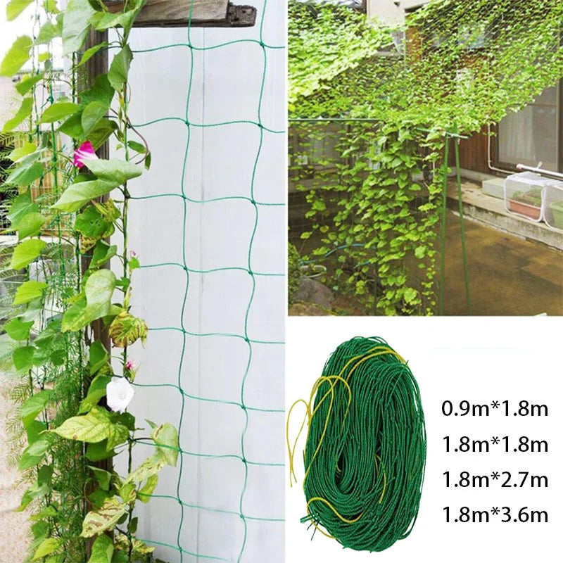 Nylon Mesh Horticulture Plant Crawl Net Loofah Morning Glory Cucumber Vine Grow Holder Crawl Farm Gardening Network